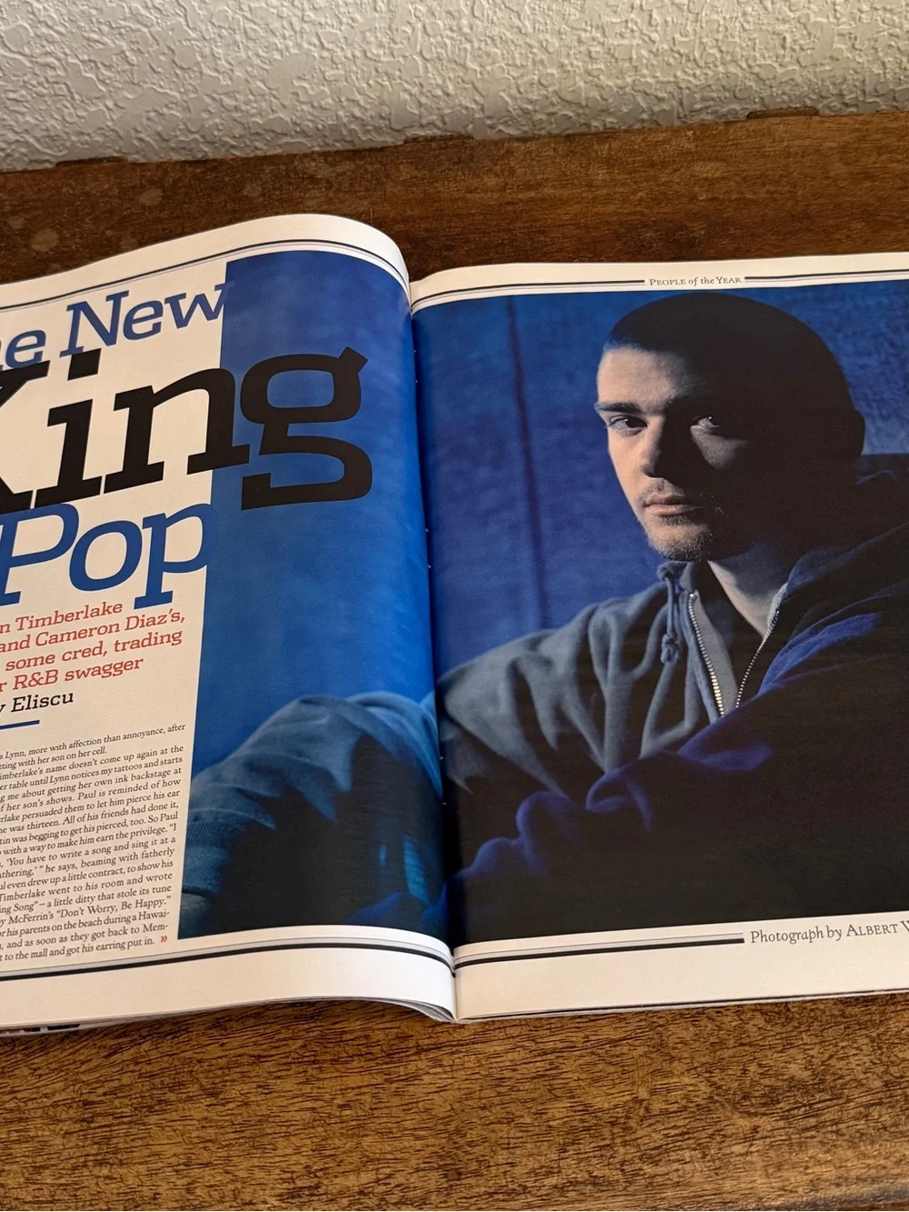 Rolling Stone Justin Timberlake 2003 Yearbook Special Issue December 25, 2003